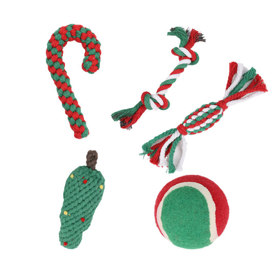 Rope Dog Toys for Christmas