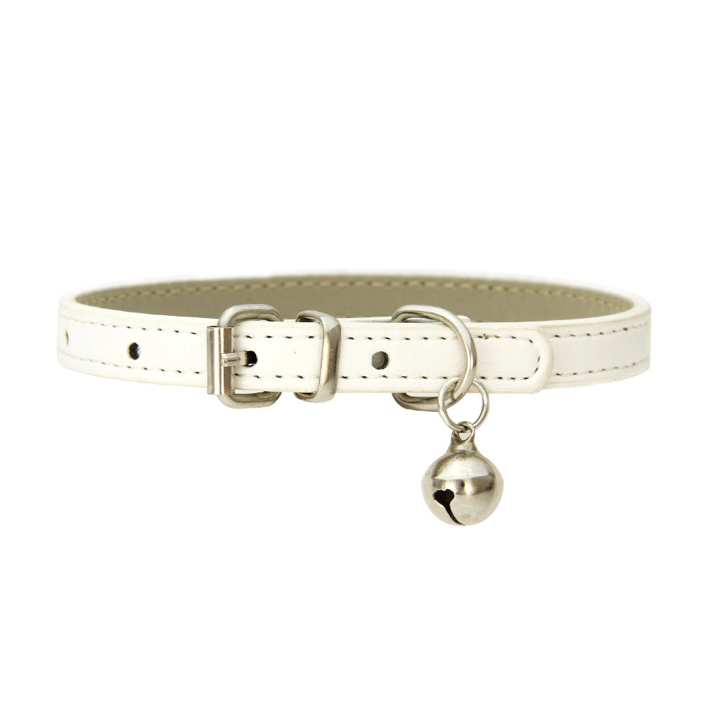 Soft Leather Dog Collar of Padded Best for Small Medium Large Breed